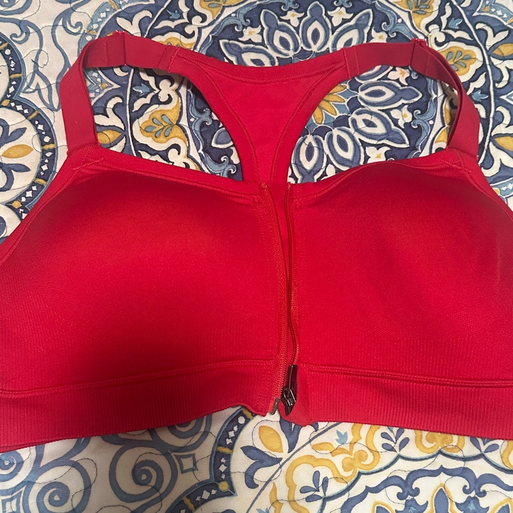 Victoria's Secret Bold Red Sports Bra - Picture 1 of 3